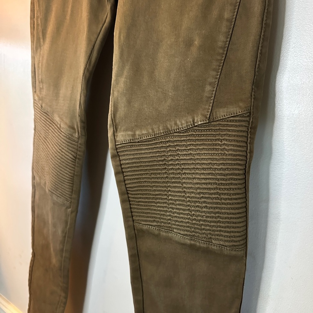 Wishlist Olive Green Biker Pants - Picture 2 of 4